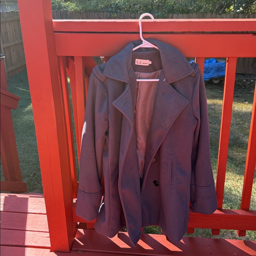 Blue Women's Pea Coat